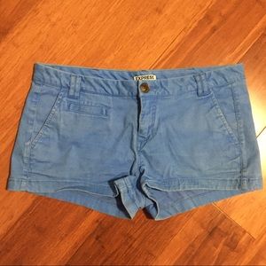 Express Bright Blue Shorts